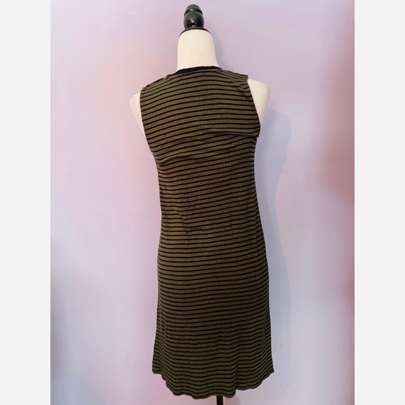 Anthropologie Three Dots striped swing dress - Picture 5 of 5